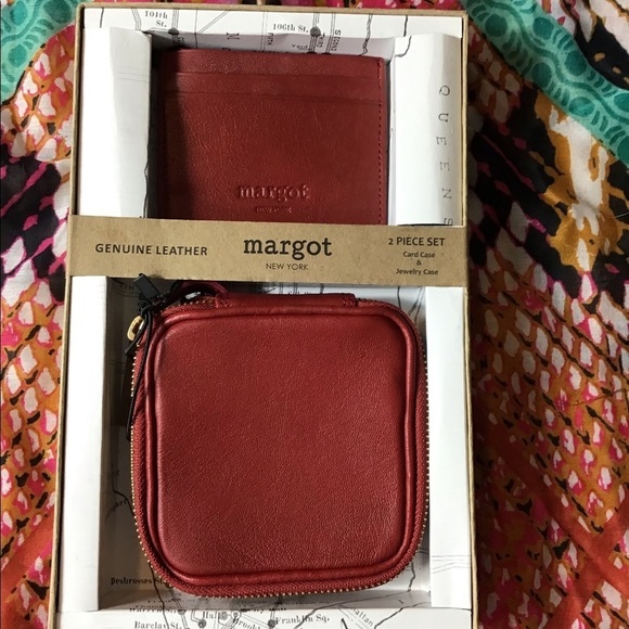 Margot New York Genuine Leather Gift Set - Picture 1 of 10